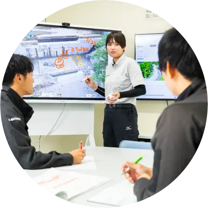 午後の打ち合わせ